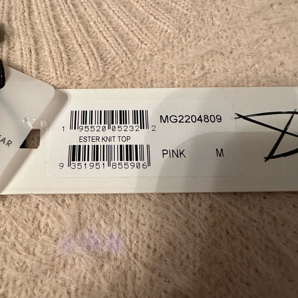 MinkPink Ester Knit Sweater - NWT - Size M - Picture 9 of 14